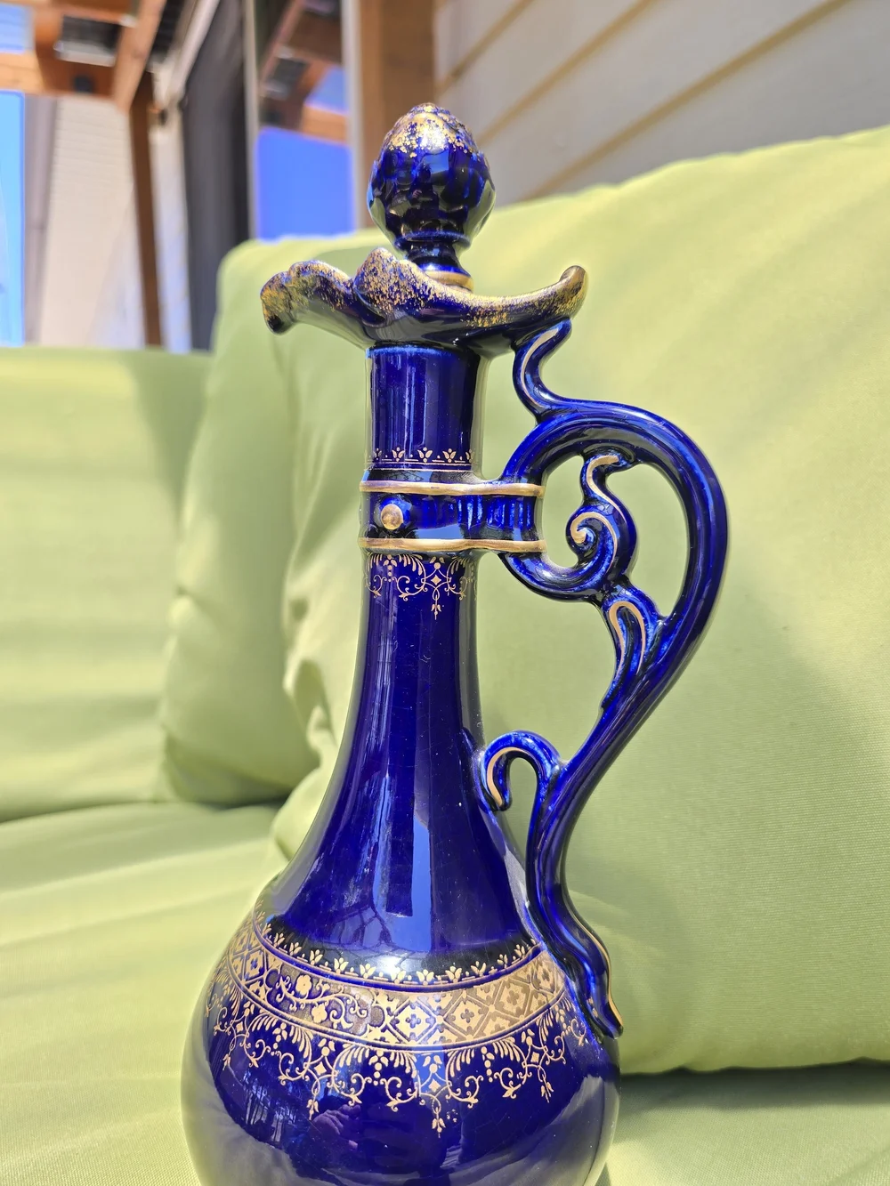Rare antique French liqueur bottle